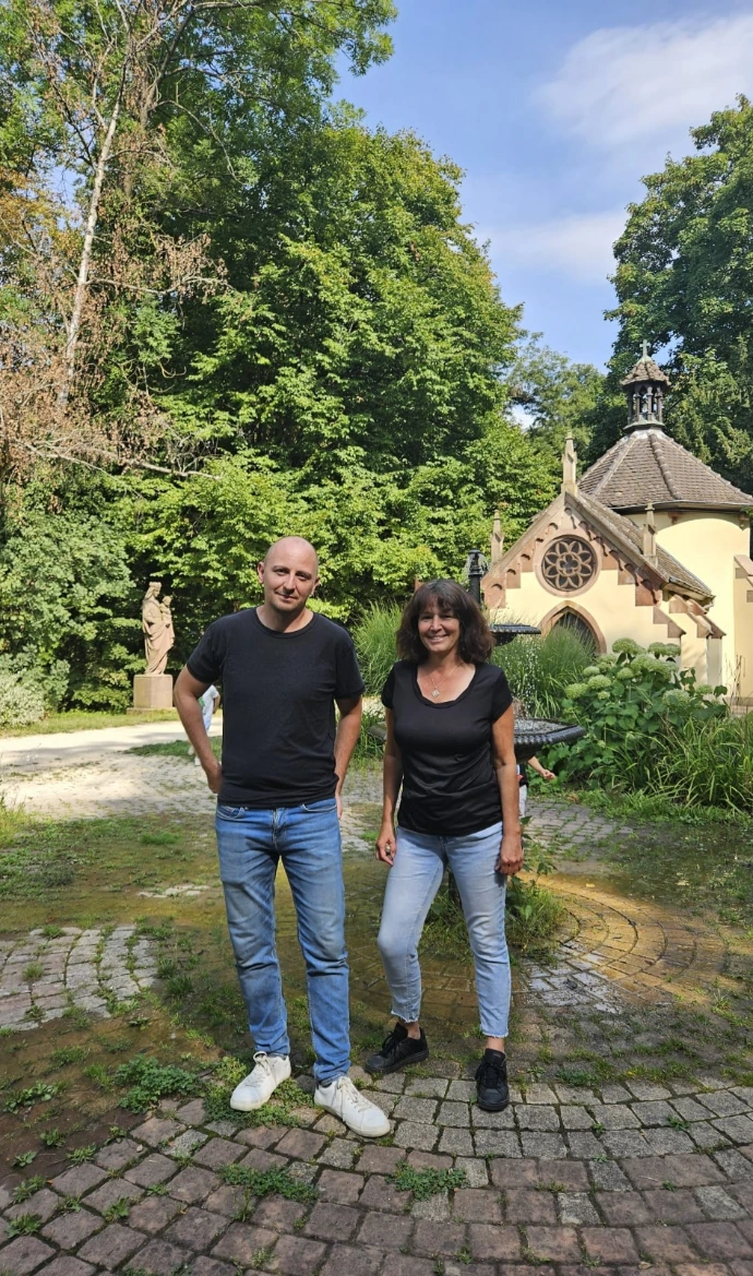 Stéphanie BRUDER et Jonathan LE PETIT fondateurs de la Ruche